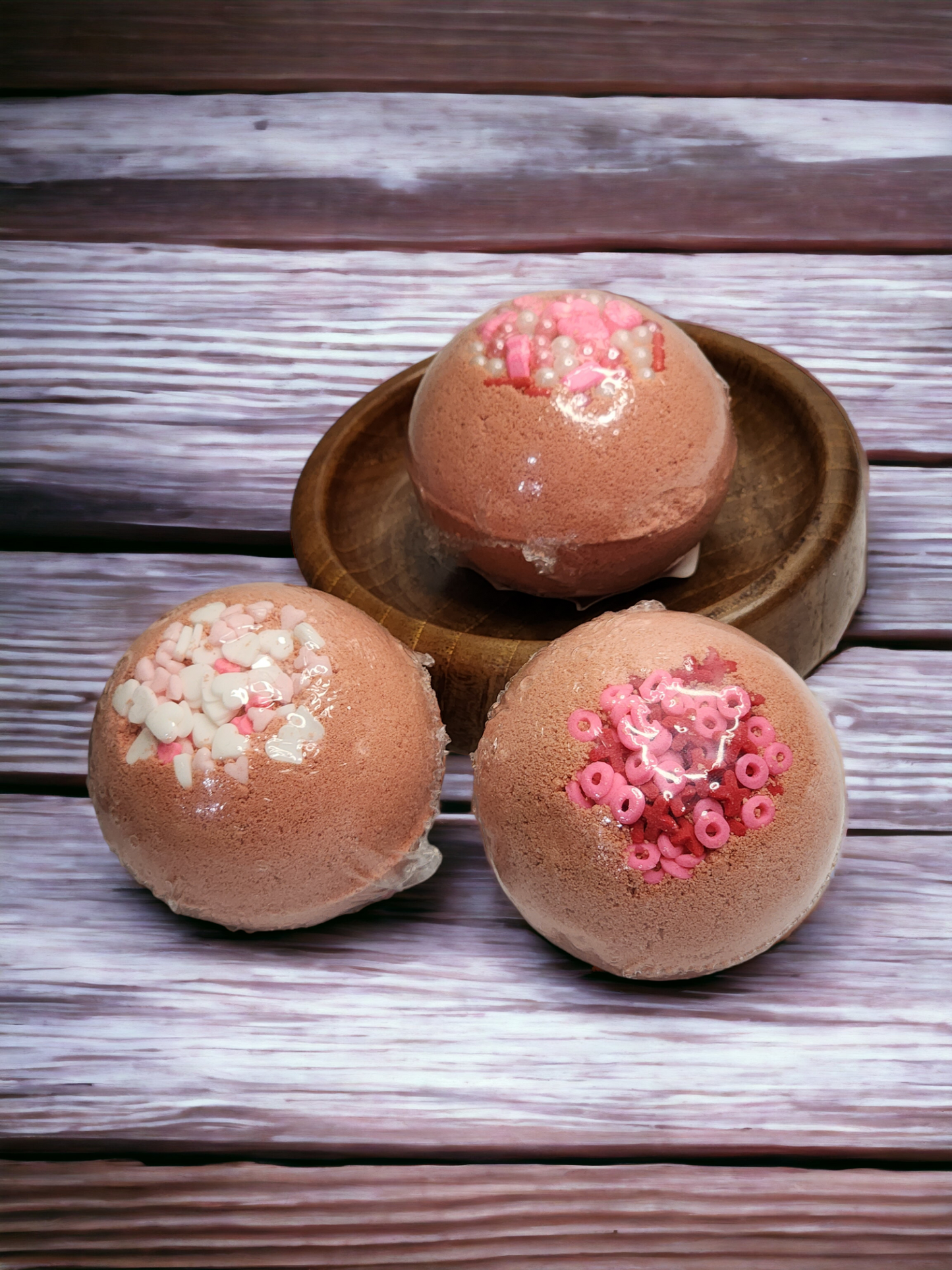 Strawberry Pound Cake Bath Bomb