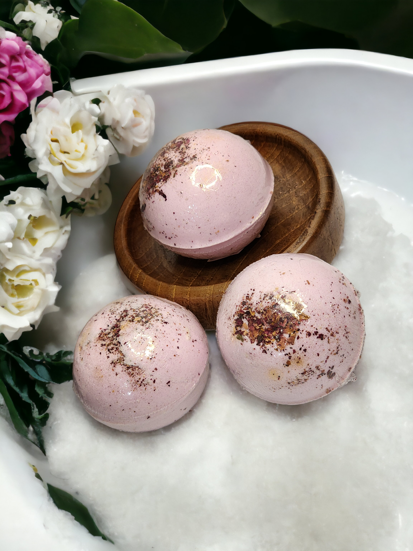 Rose Water & Musk Bath Bomb