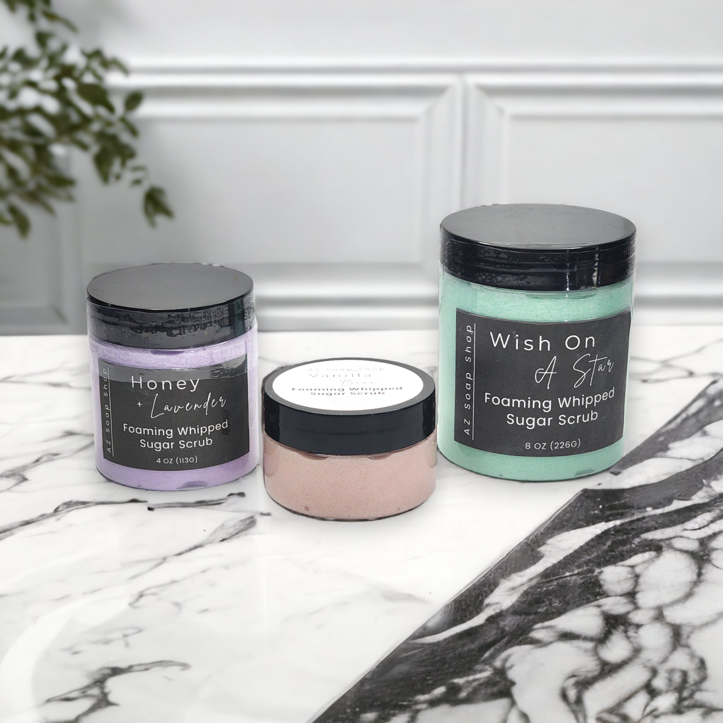 Foaming Whipped Sugar Body Scrubs Autumn Collection