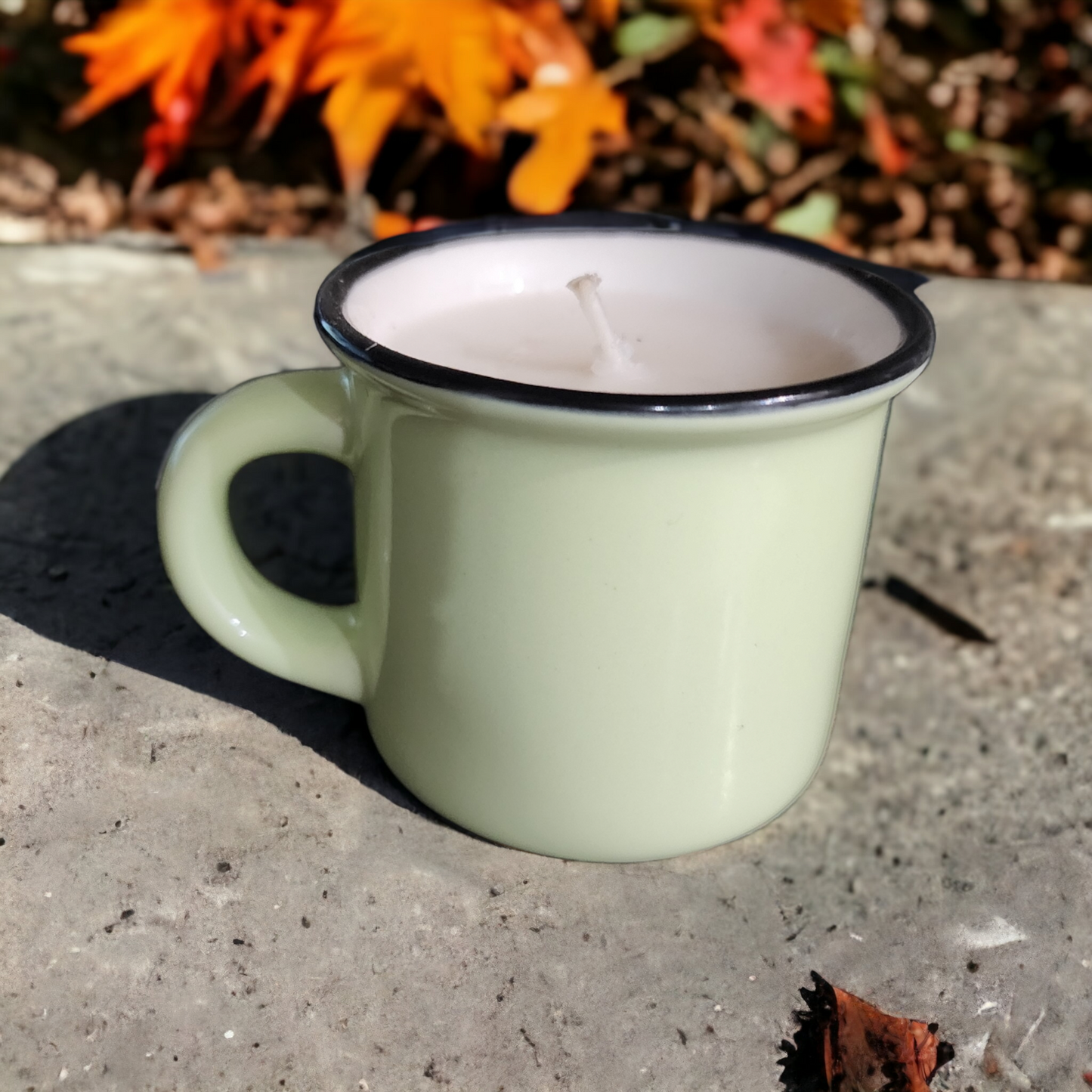 Hello Fall Scented Mini Espresso Mug Candle